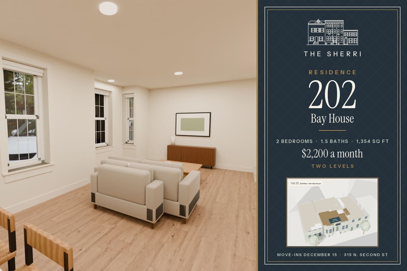 Harrisburg Apartment: 315 N 2nd St - 202
