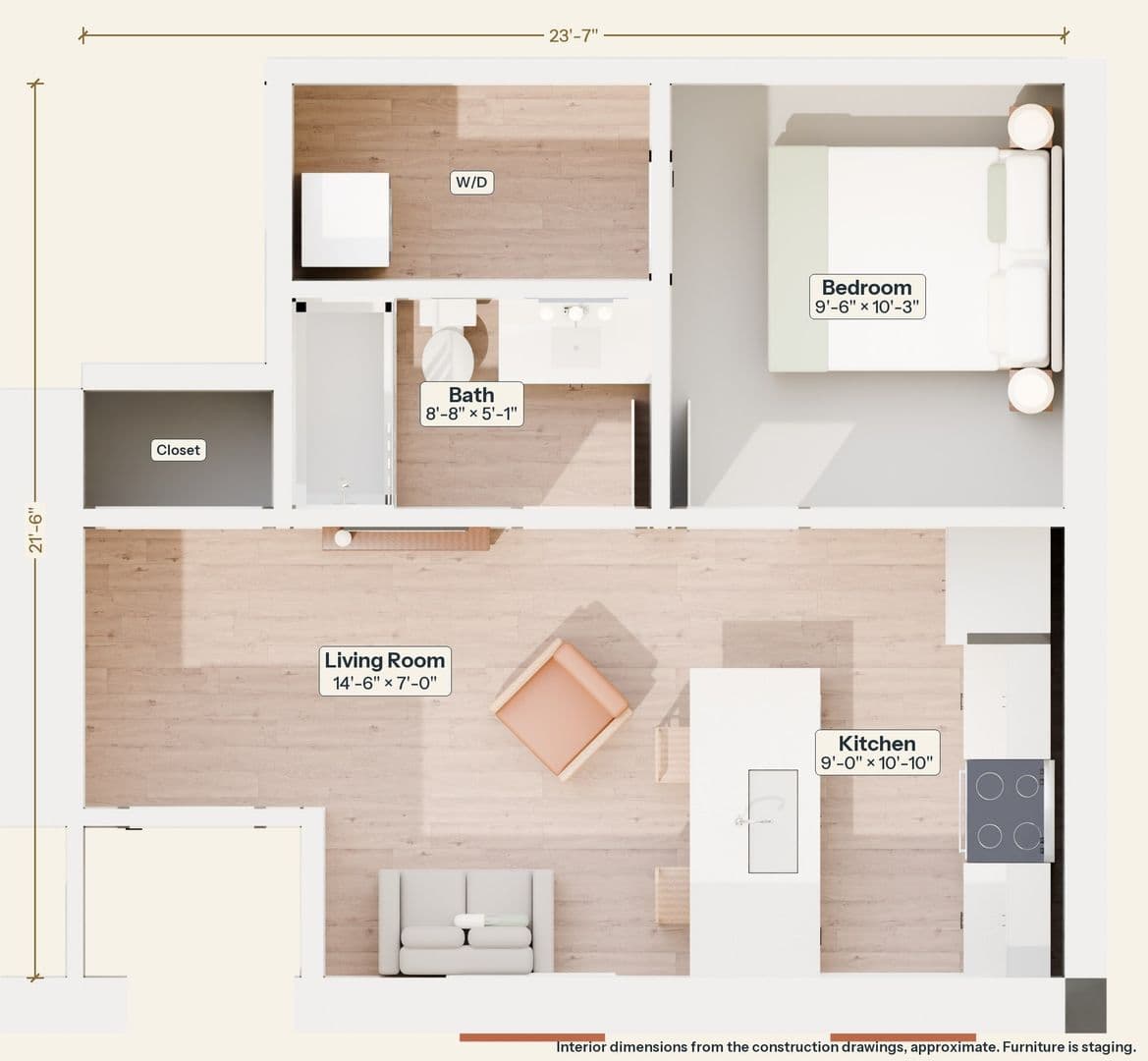 Harrisburg Apartment: 315 N 2nd St - 103
