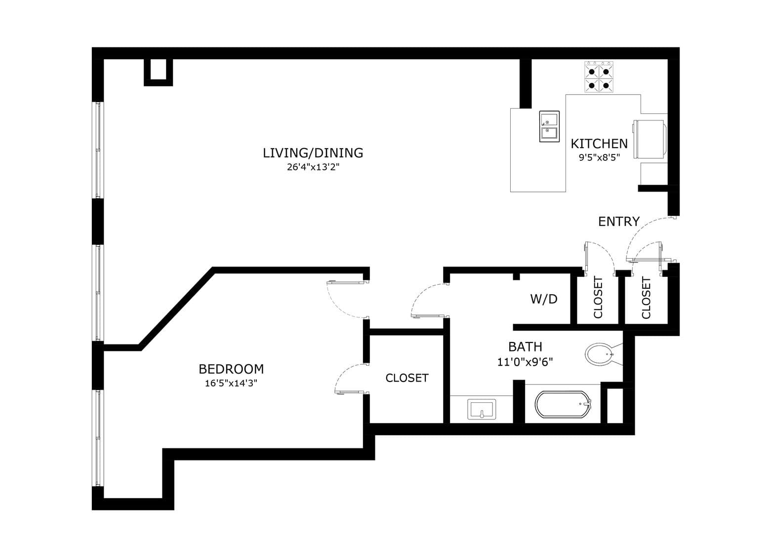 Los Angeles Apartment: 10599 Wilshire Blvd.