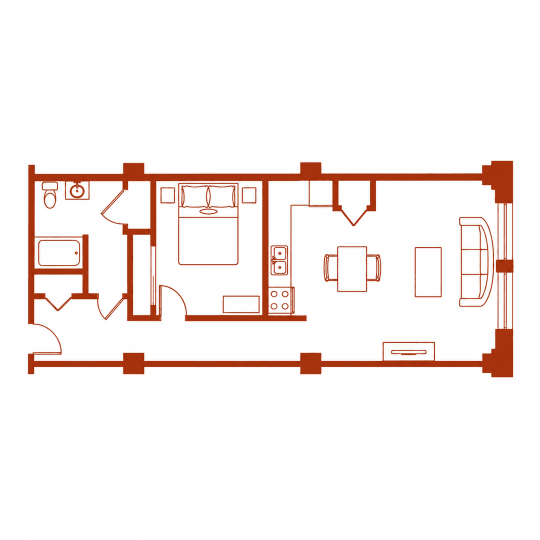 Indianapolis Apartment: 115 North Pennsylvania St.