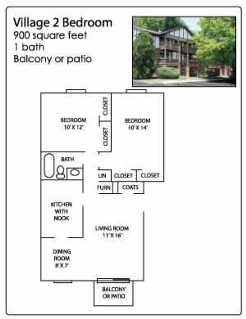 Indianapolis Apartment: 5220 Luzzane Lane