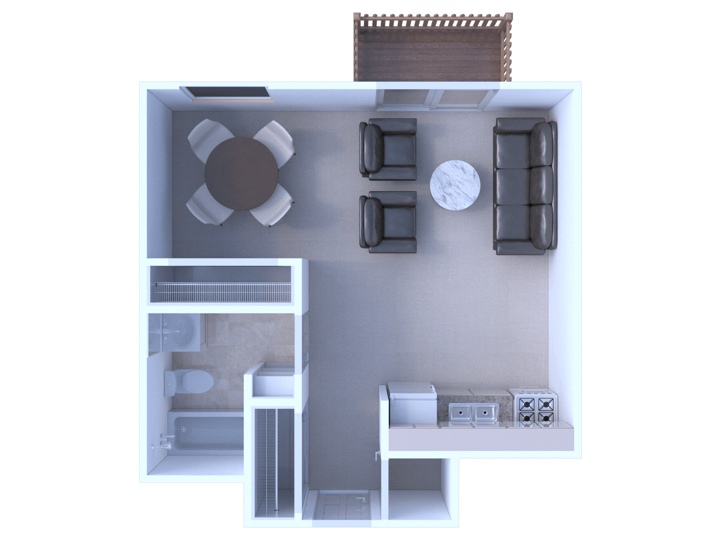 Indianapolis Apartment: 5220 Luzzane Lane