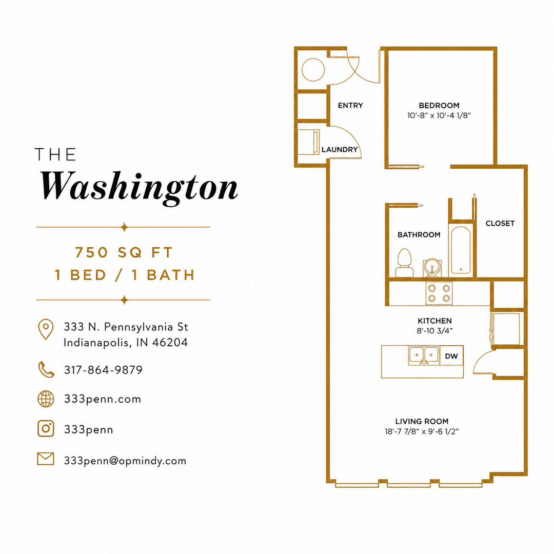Indianapolis Apartment: 333 N Pennsylvania Street
