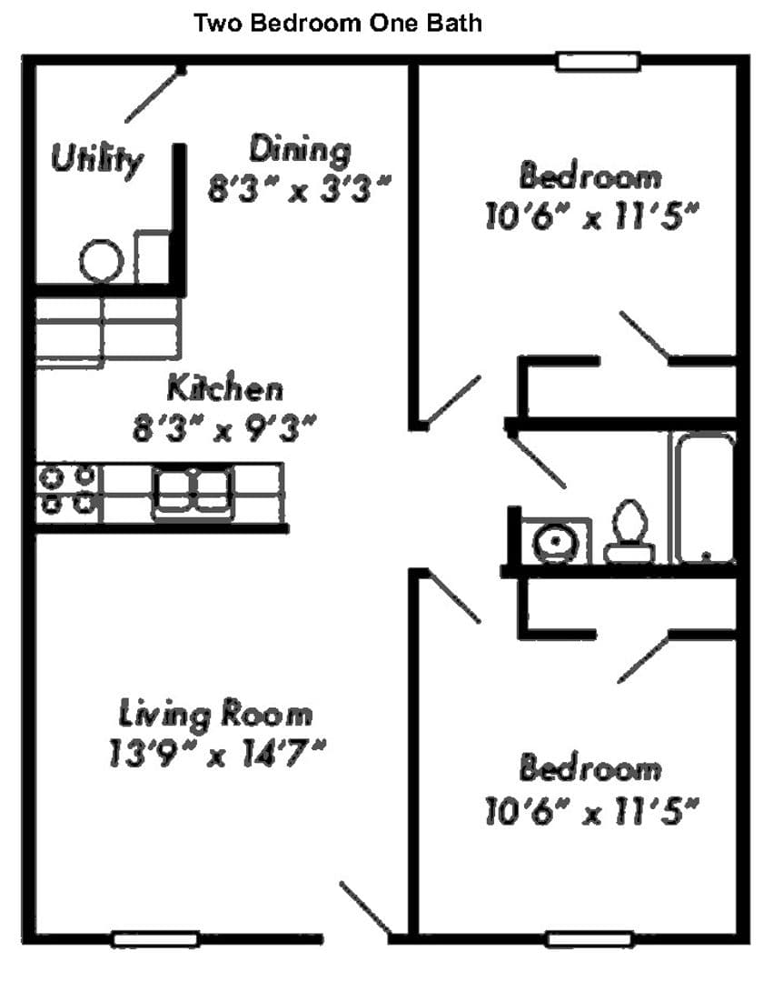 Terre Haute Apartment: 1095 Spruce St.