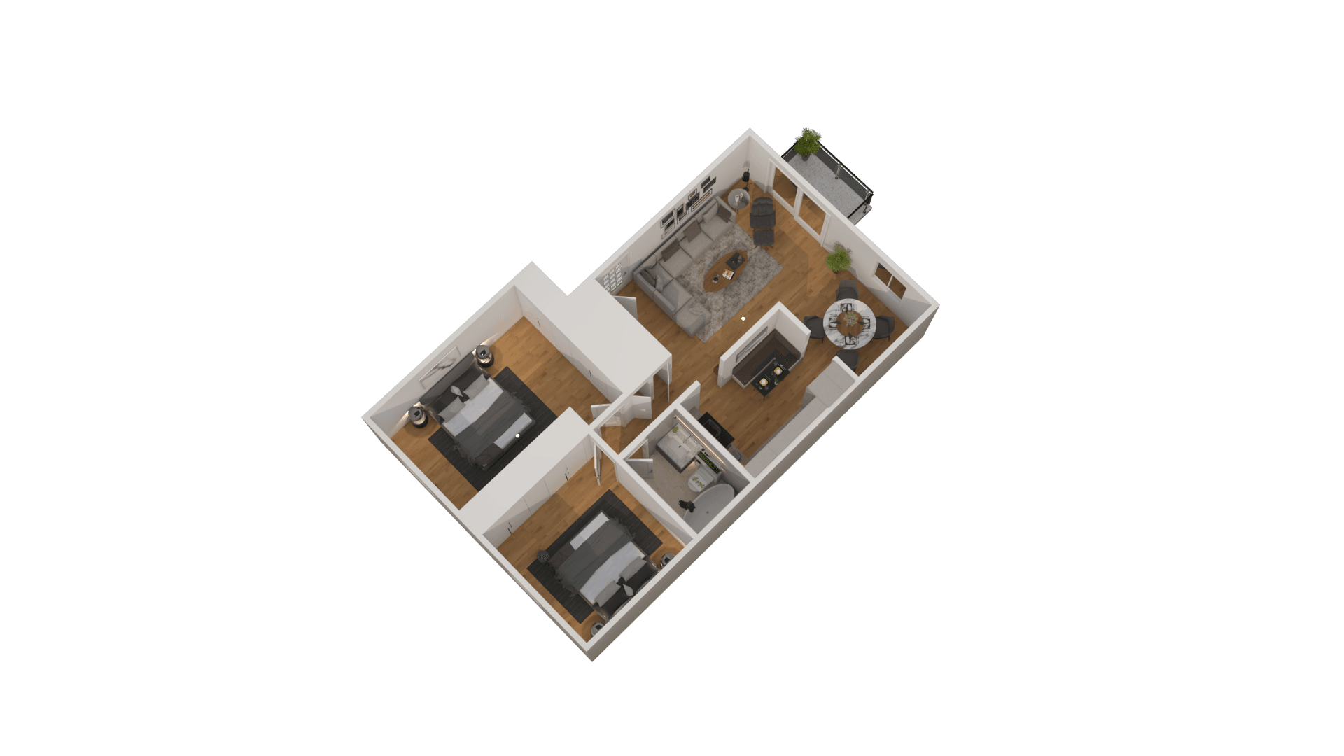 Indianapolis Apartment: 5220 Luzzane Lane