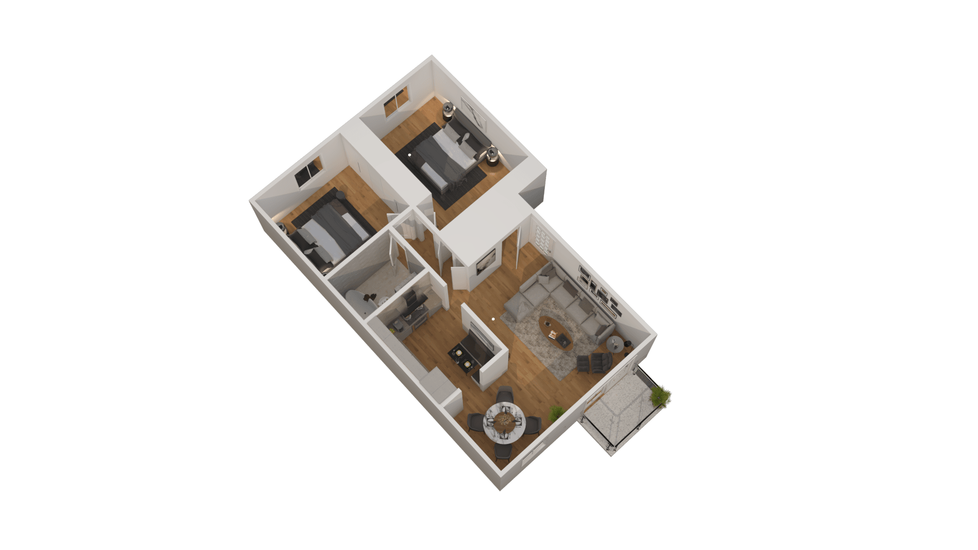 Indianapolis Apartment: 5220 Luzzane Lane