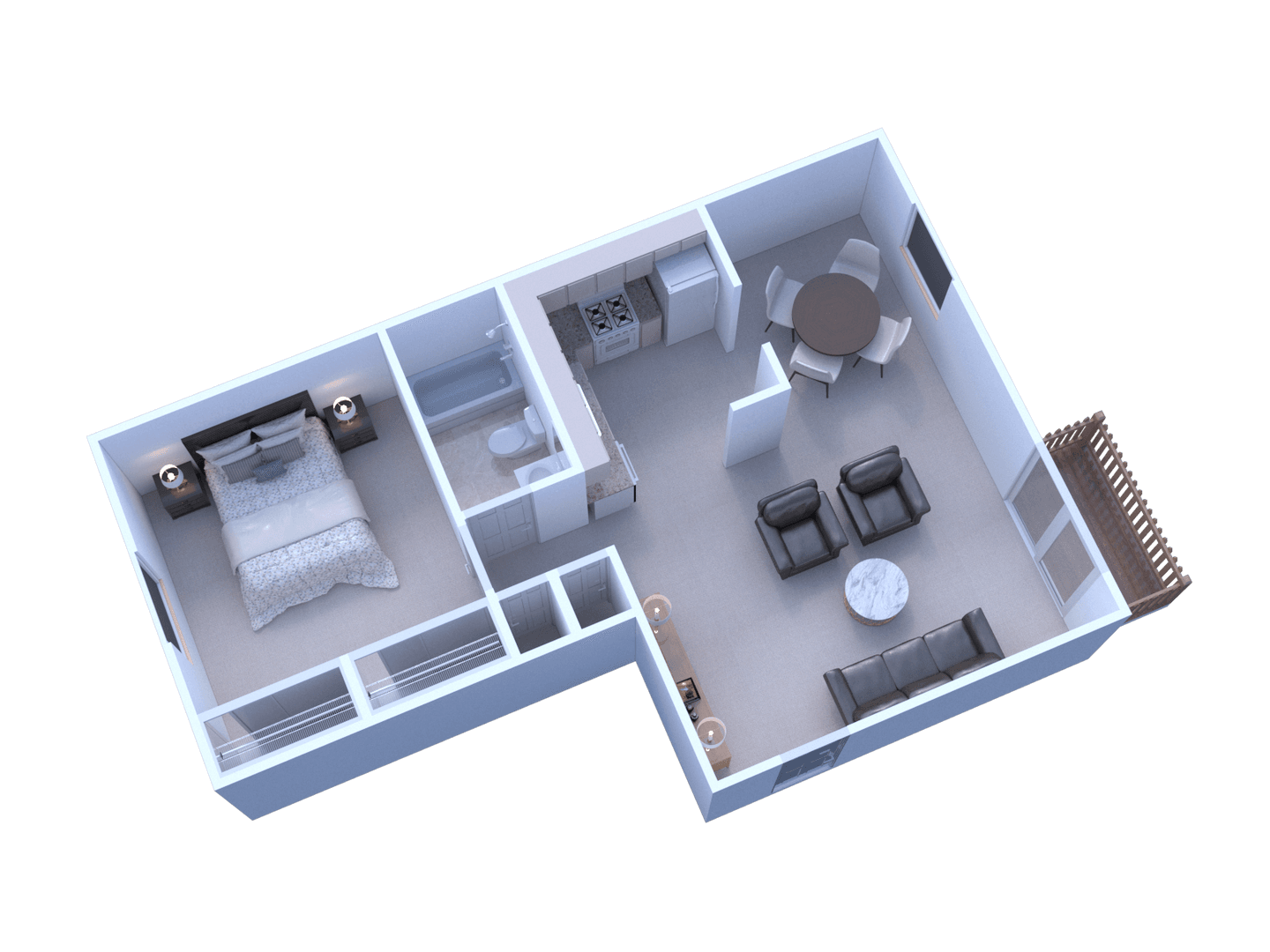 Indianapolis Apartment: 5220 Luzzane Lane