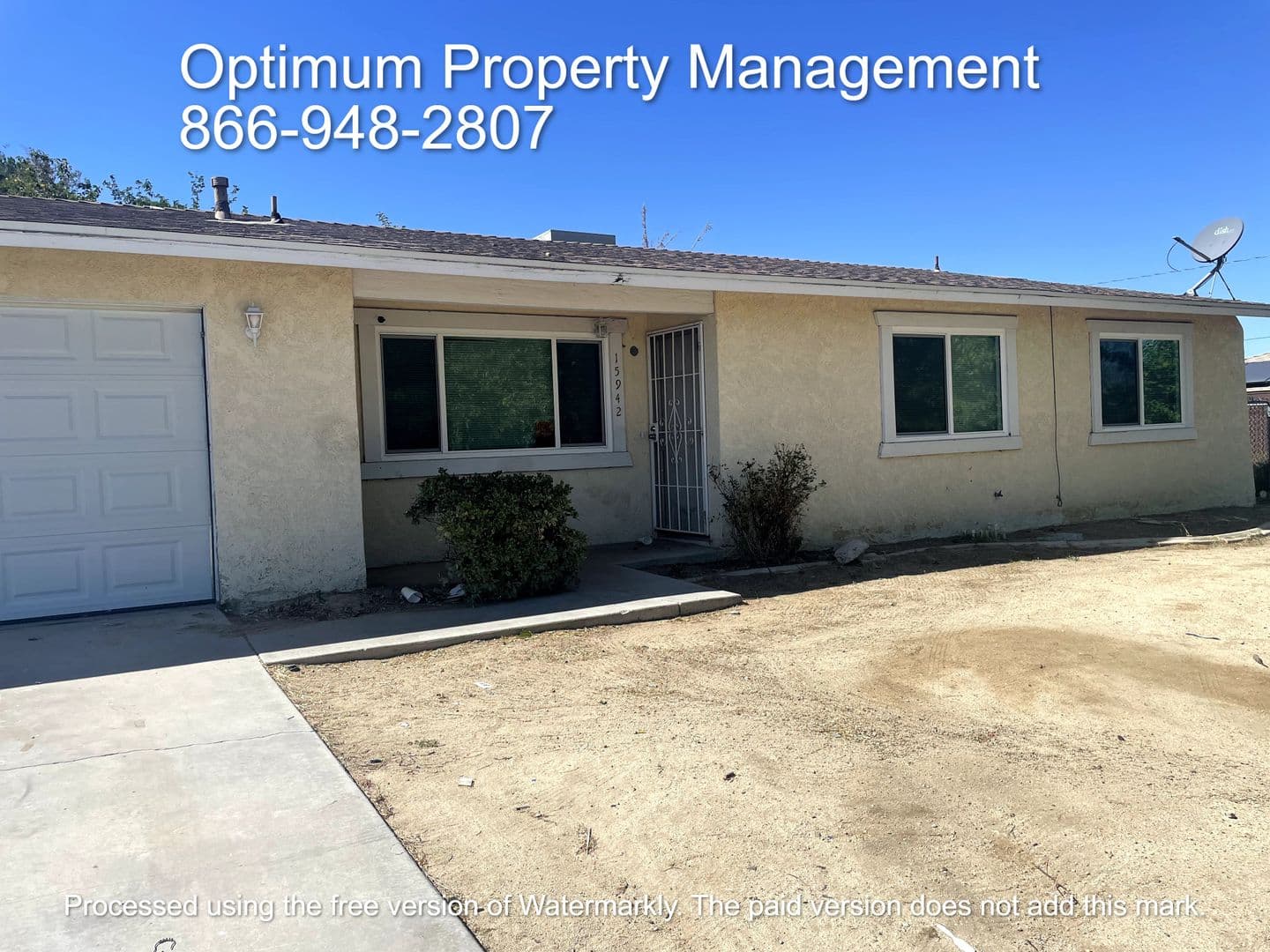 Victorville House: 15942 North Culver Road