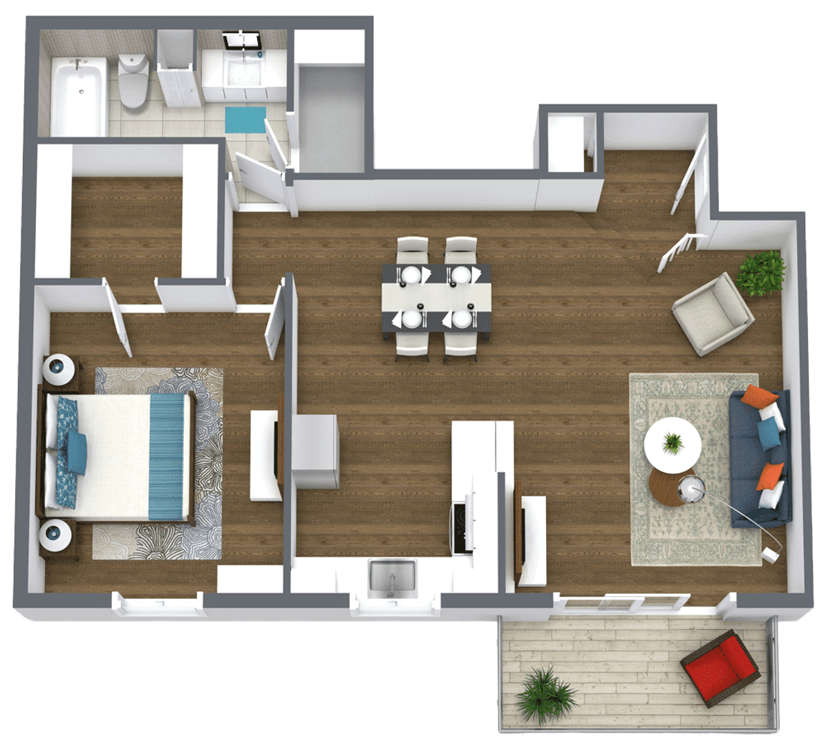 Palatine Apartment: 1950 N Cambridge Ct