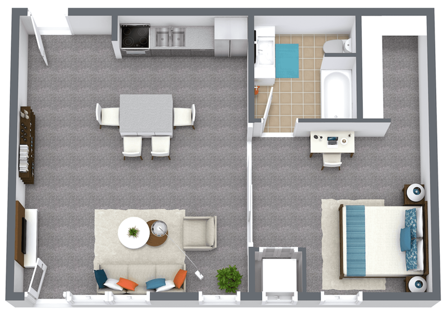 Des Moines Apartment: 1500 Woodland Ave