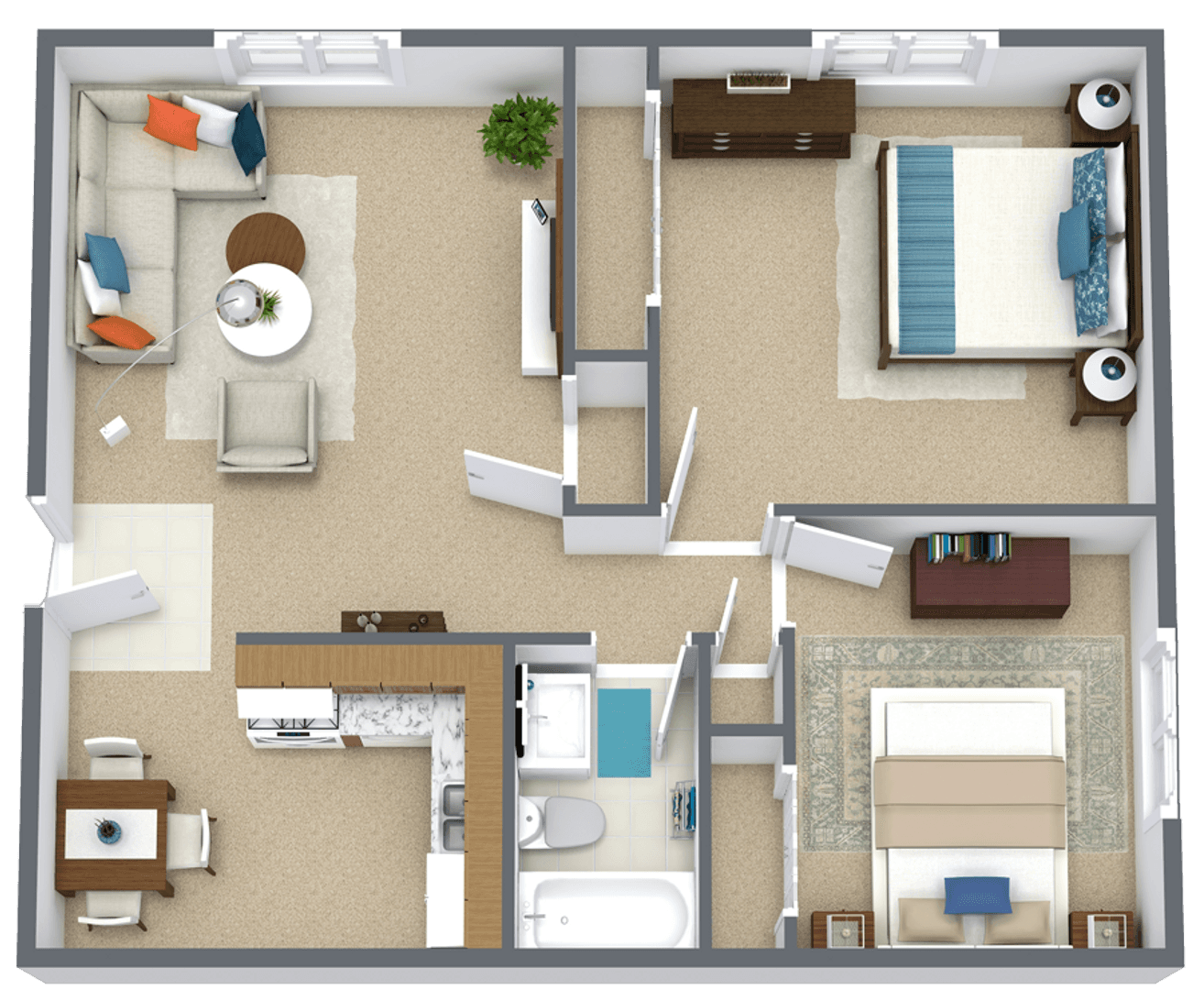 Urbandale Apartment: 3705 Elm Drive