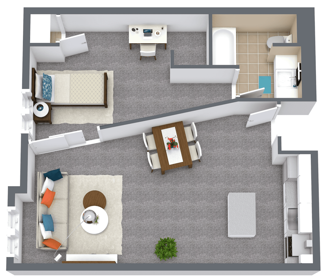 Des Moines Apartment: 333 East Grand Ave