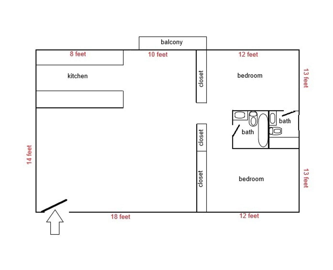 Los Angeles Apartment: 1469 S Canfield Ave