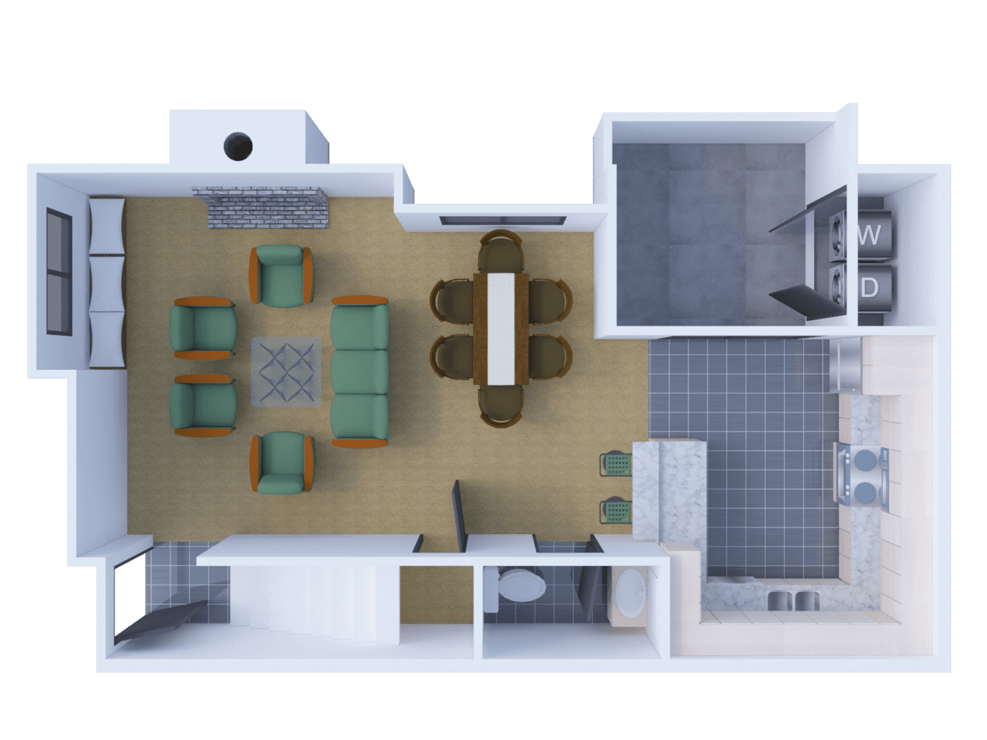 Bakersfield Apartment: 4841 Columbus St.
