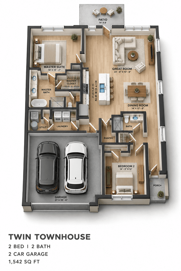 Raymore Townhome: 213 E. Maplewood Ln