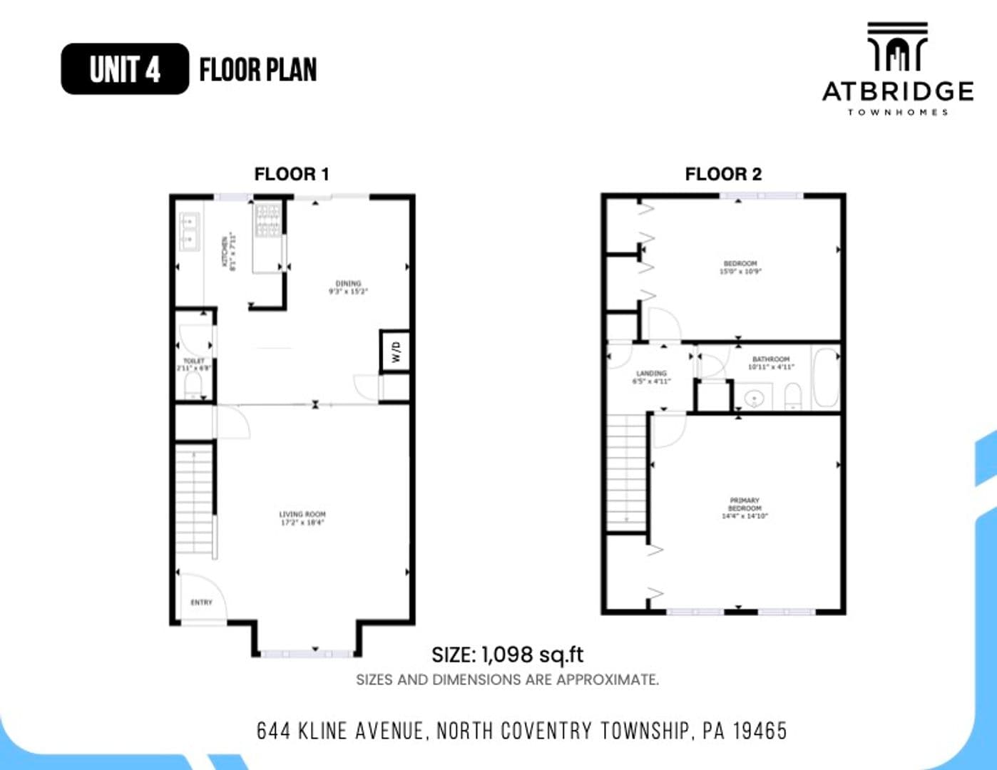 Pottstown Townhome: 644 Kline Avenue