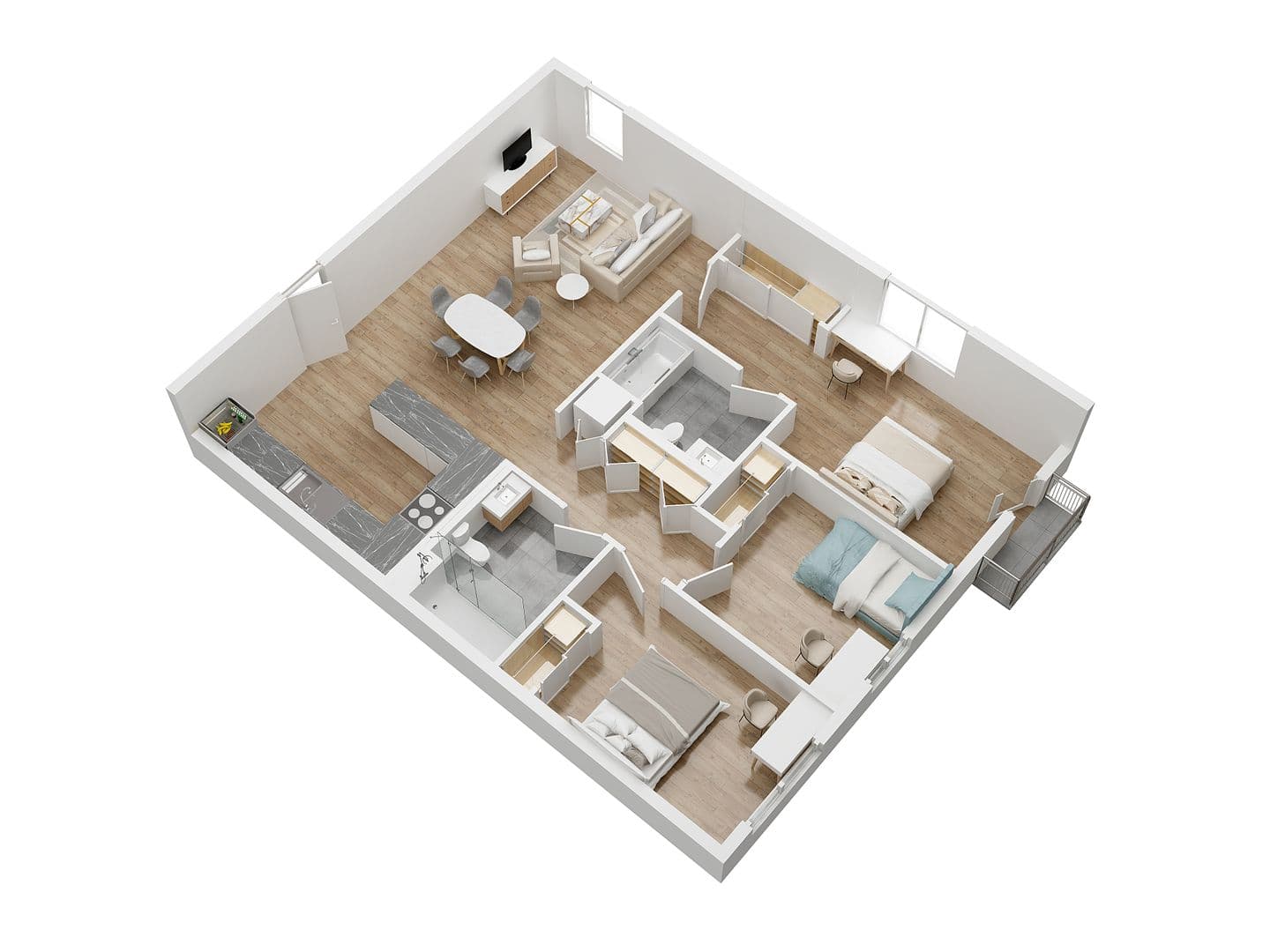 Los Angeles Apartment: 4000 Mont Clair St