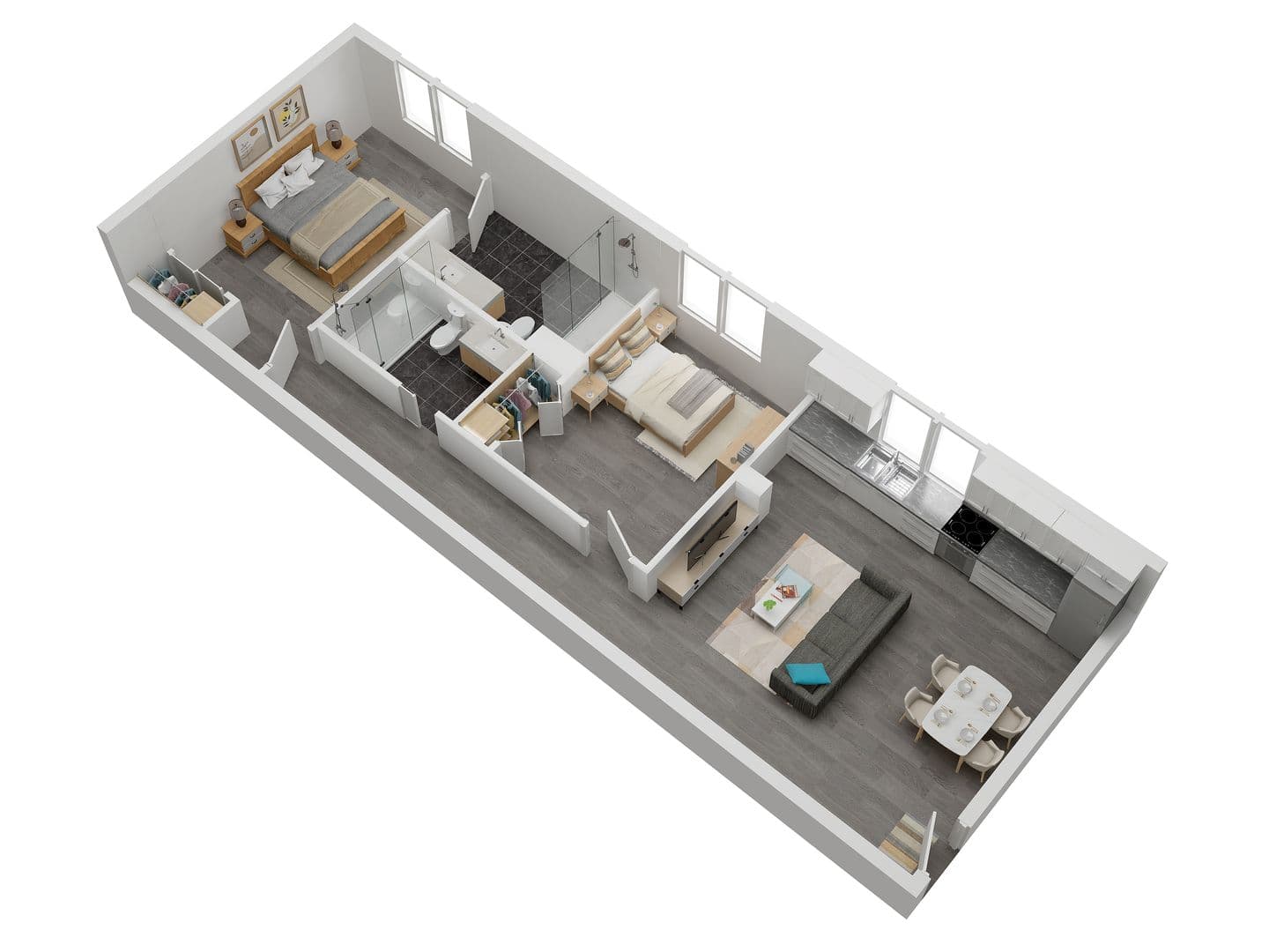 Los Angeles Apartment: 1317 W Jefferson Blvd