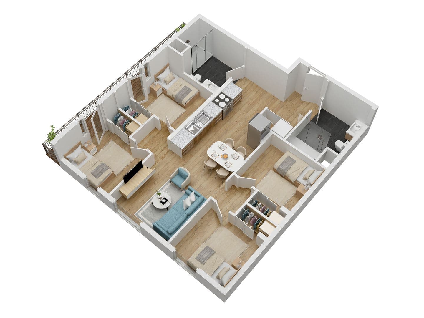 Los Angeles Apartment: 1192 W 35th St
