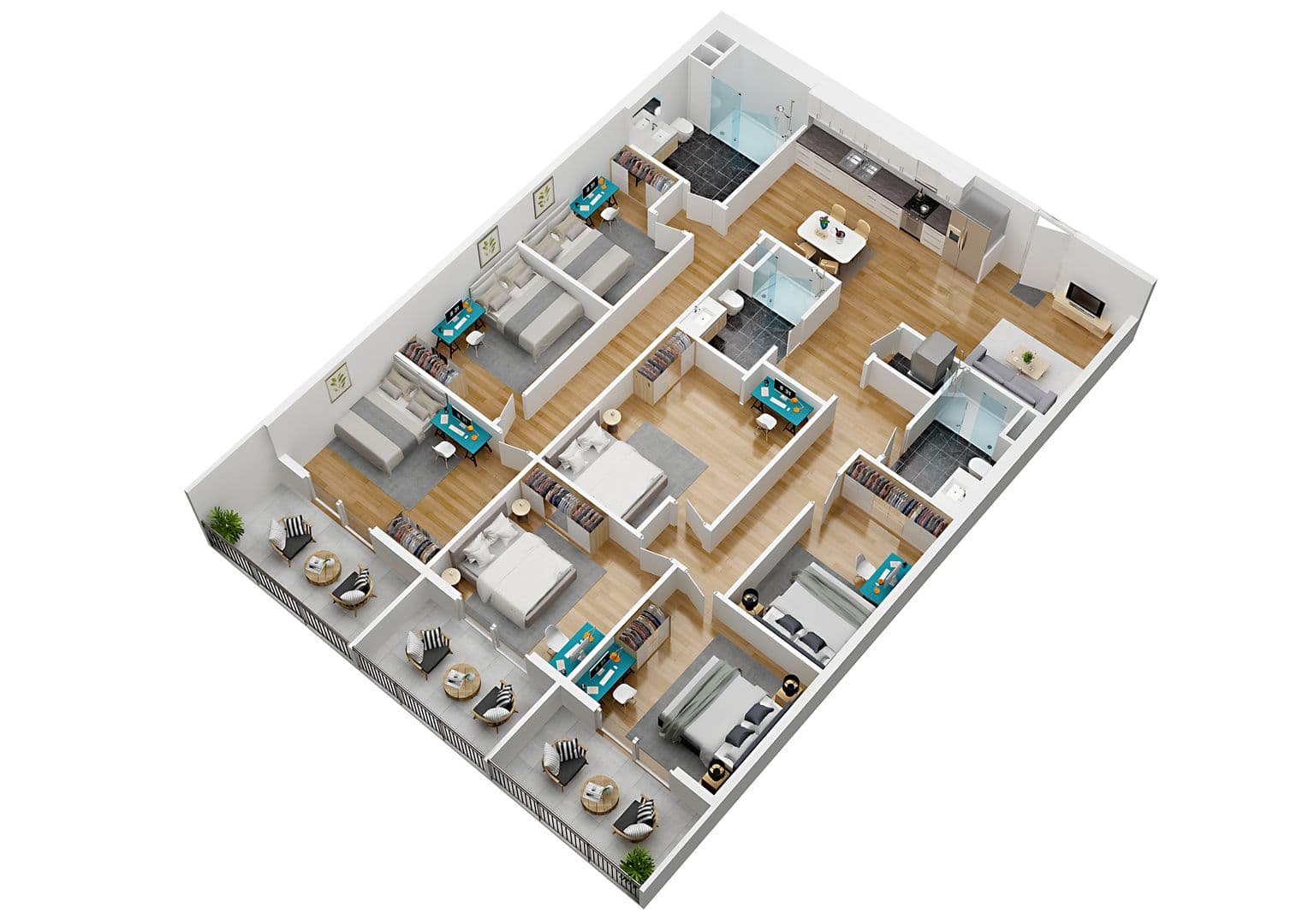 Los Angeles Apartment: 1421 W Adams Blvd