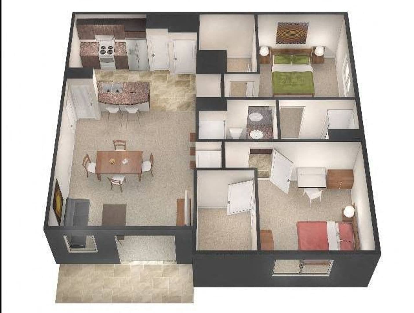 Greeley Apartment: 1758 6th Ave