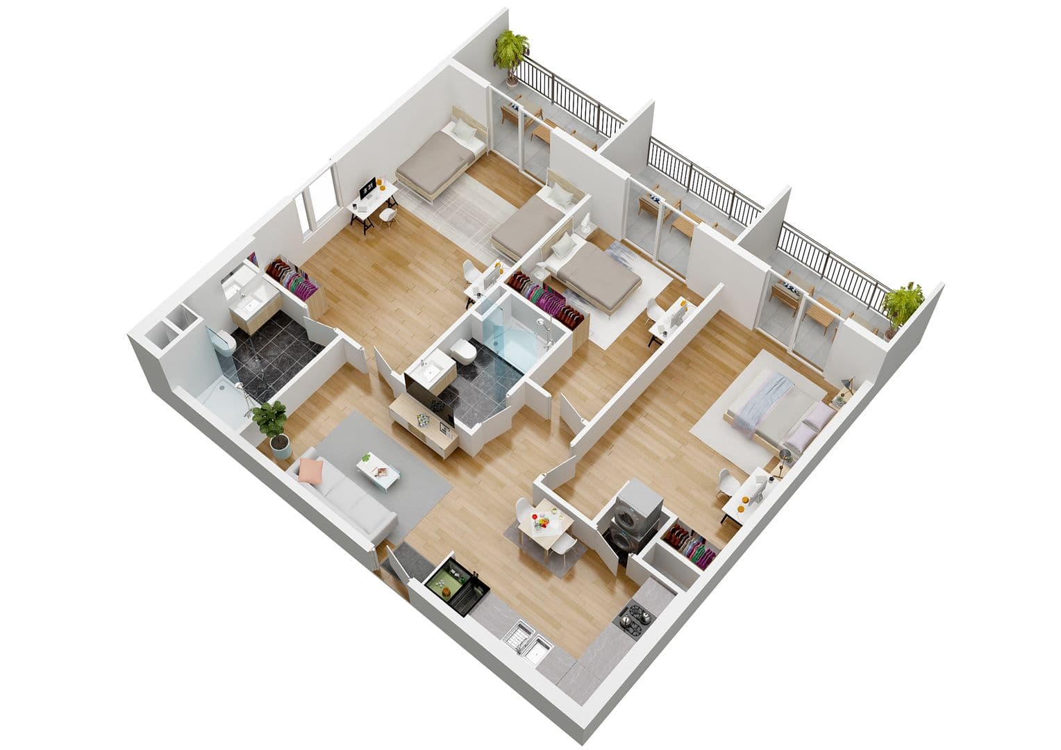 Los Angeles Apartment: 1421 W Adams Blvd