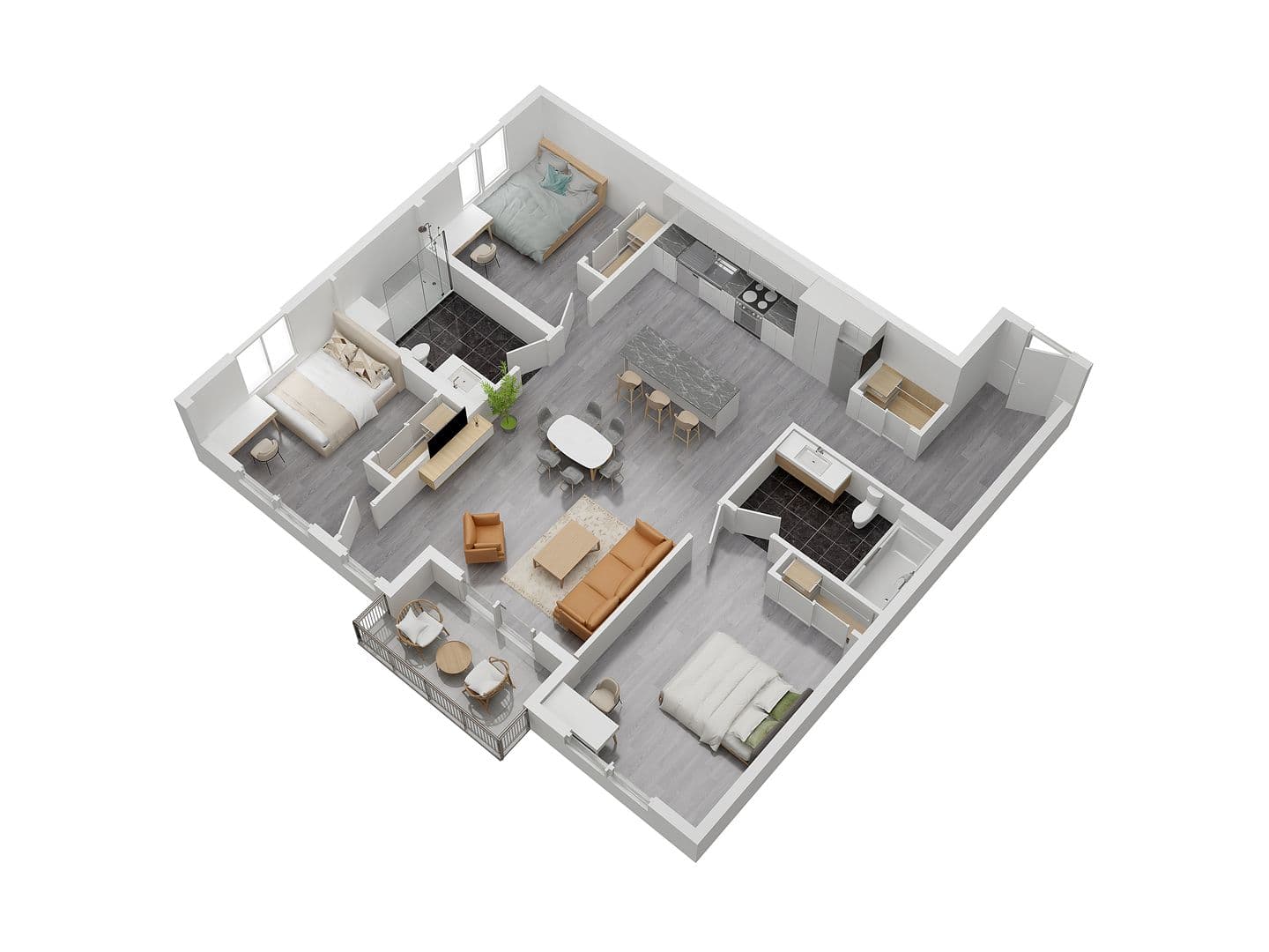Los Angeles Apartment: 1037 Dewey Ave