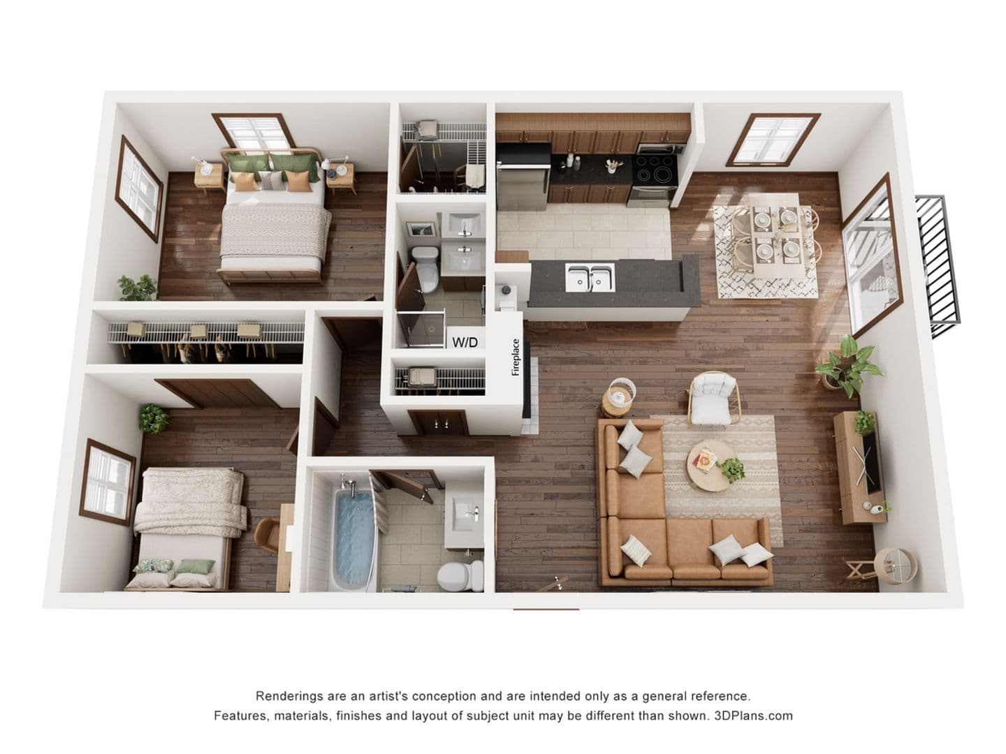 Madison Apartment: 477 S High Point Rd