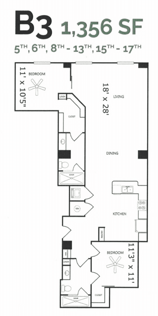 Dallas Apartment: 1900 Pacific Ave