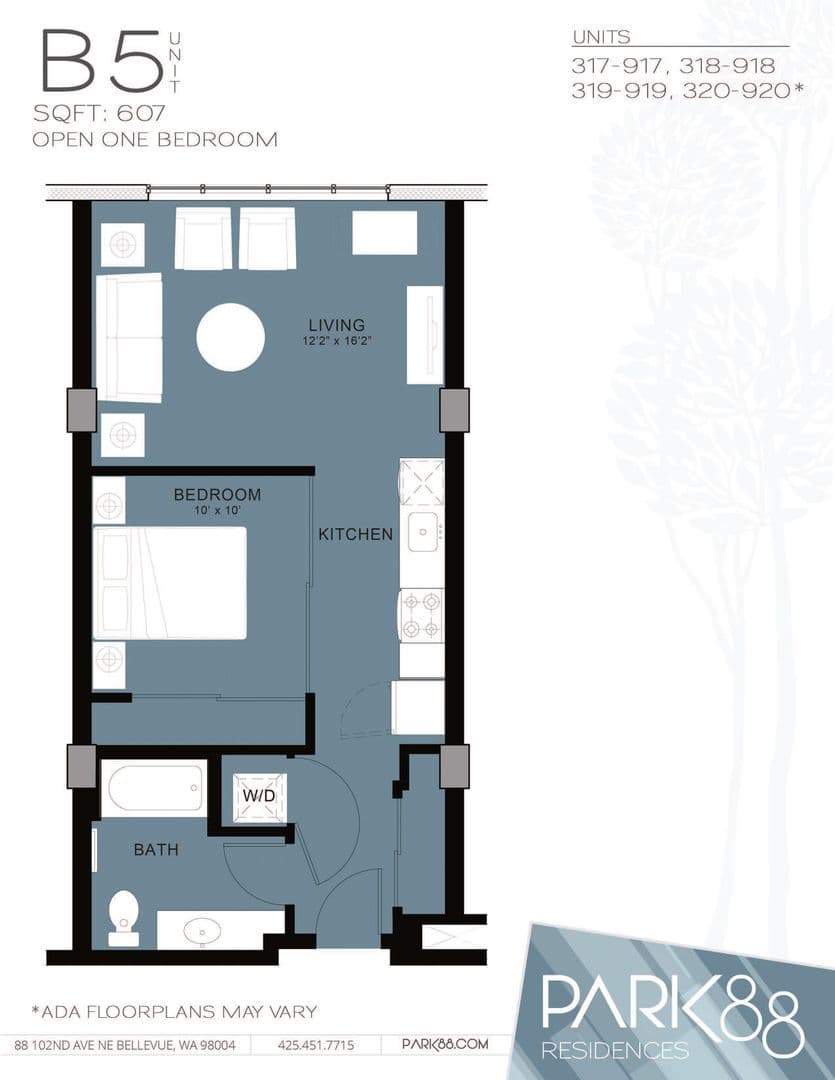 Bellevue Apartment: 88 102nd Ave NE