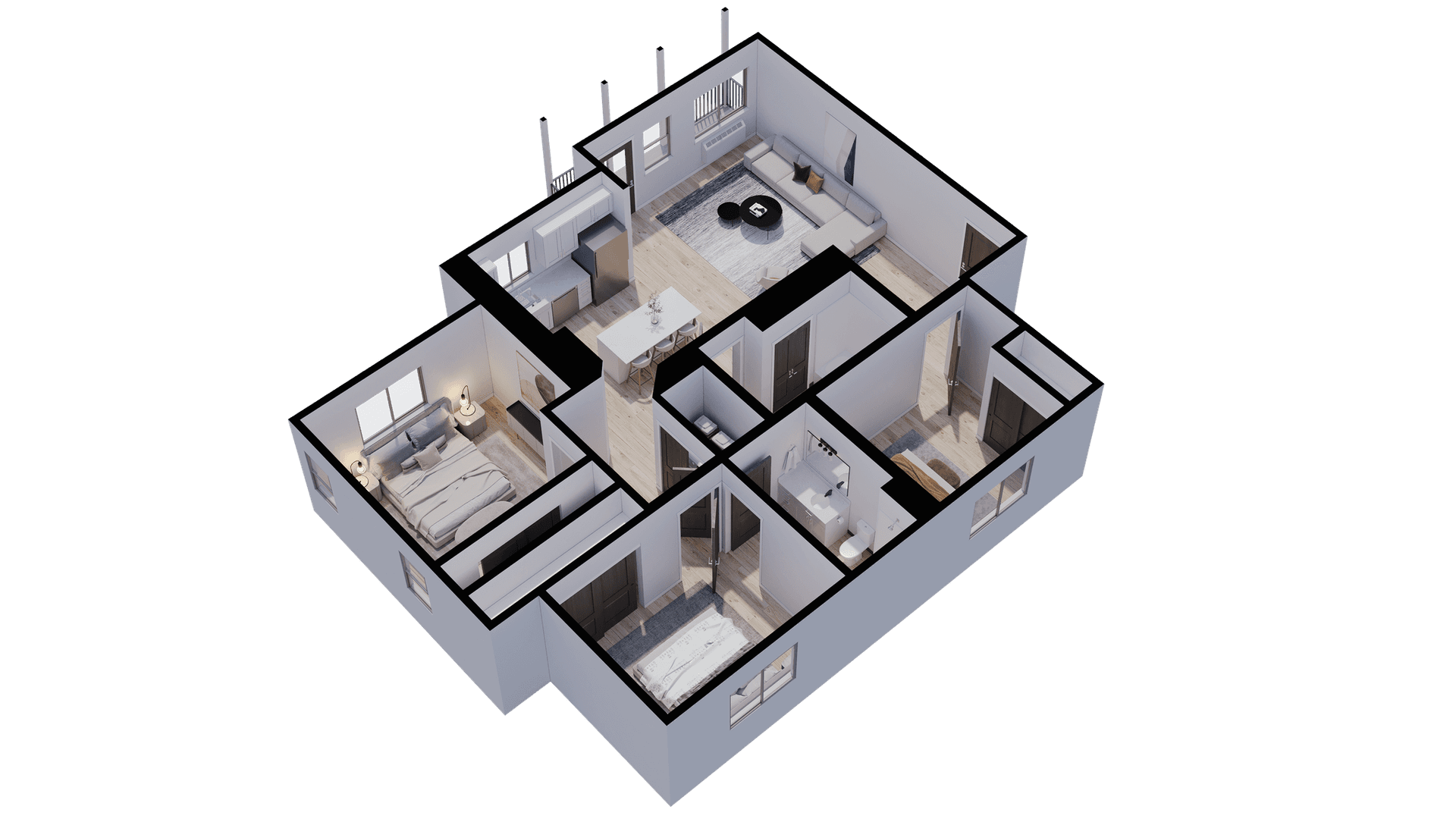 Monmouth Apartment: 300-340 Hoxton Ave