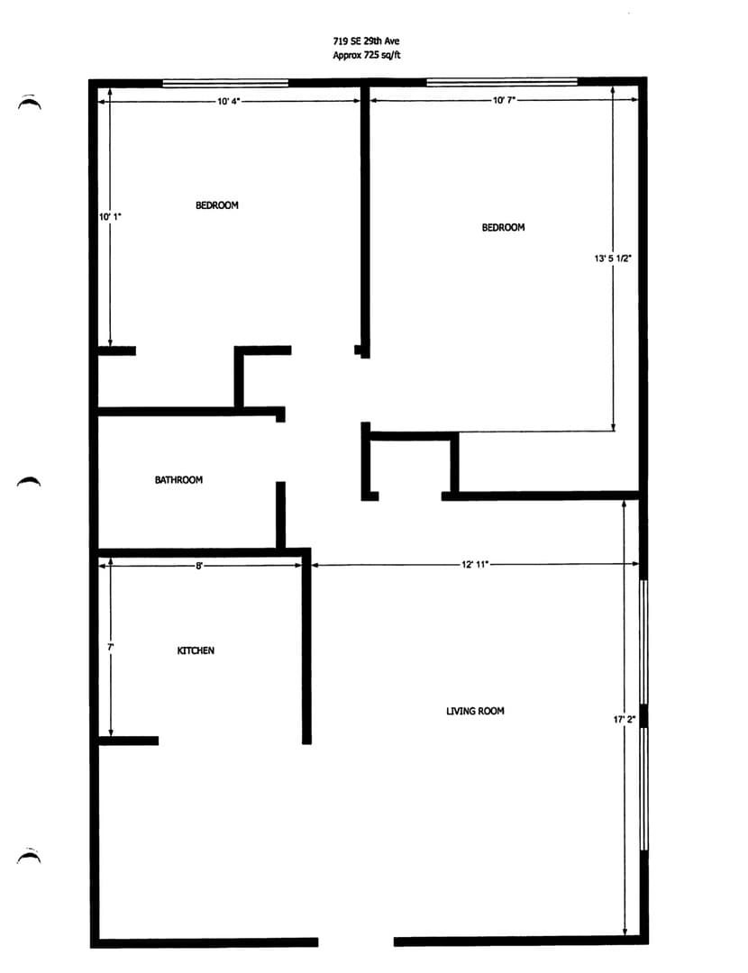 Portland Apartment: 721 SE 29th Ave