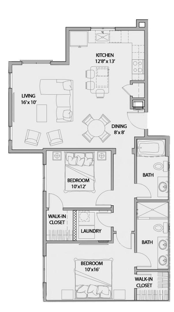 Tampa Apartment: 406 W Amelia Ave