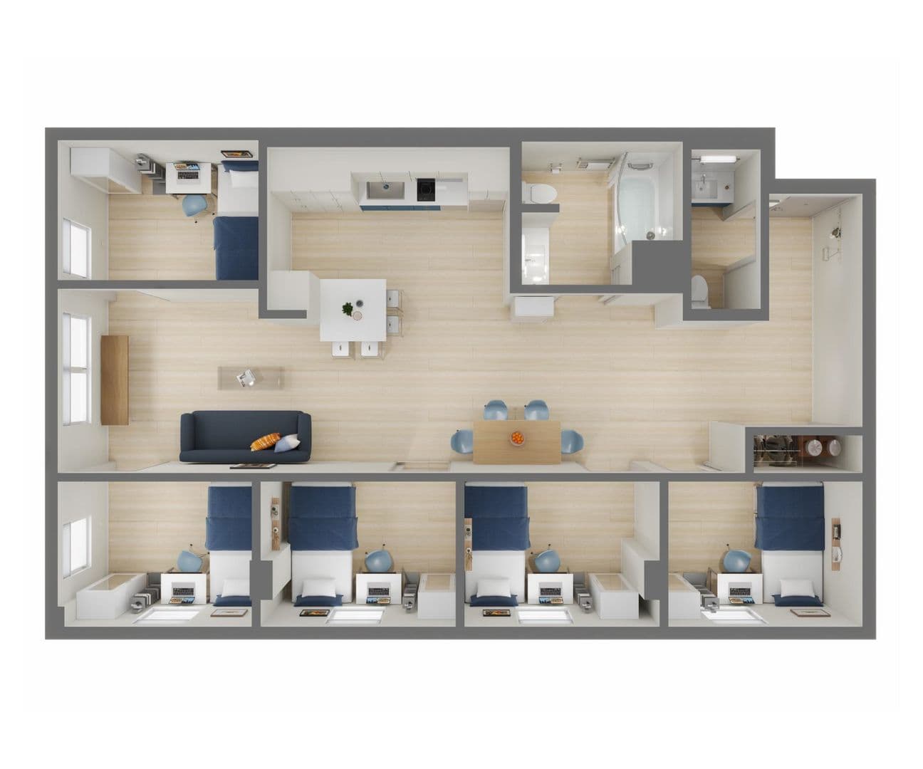 Berkeley Apartment: 1752 Shattuck Avenue