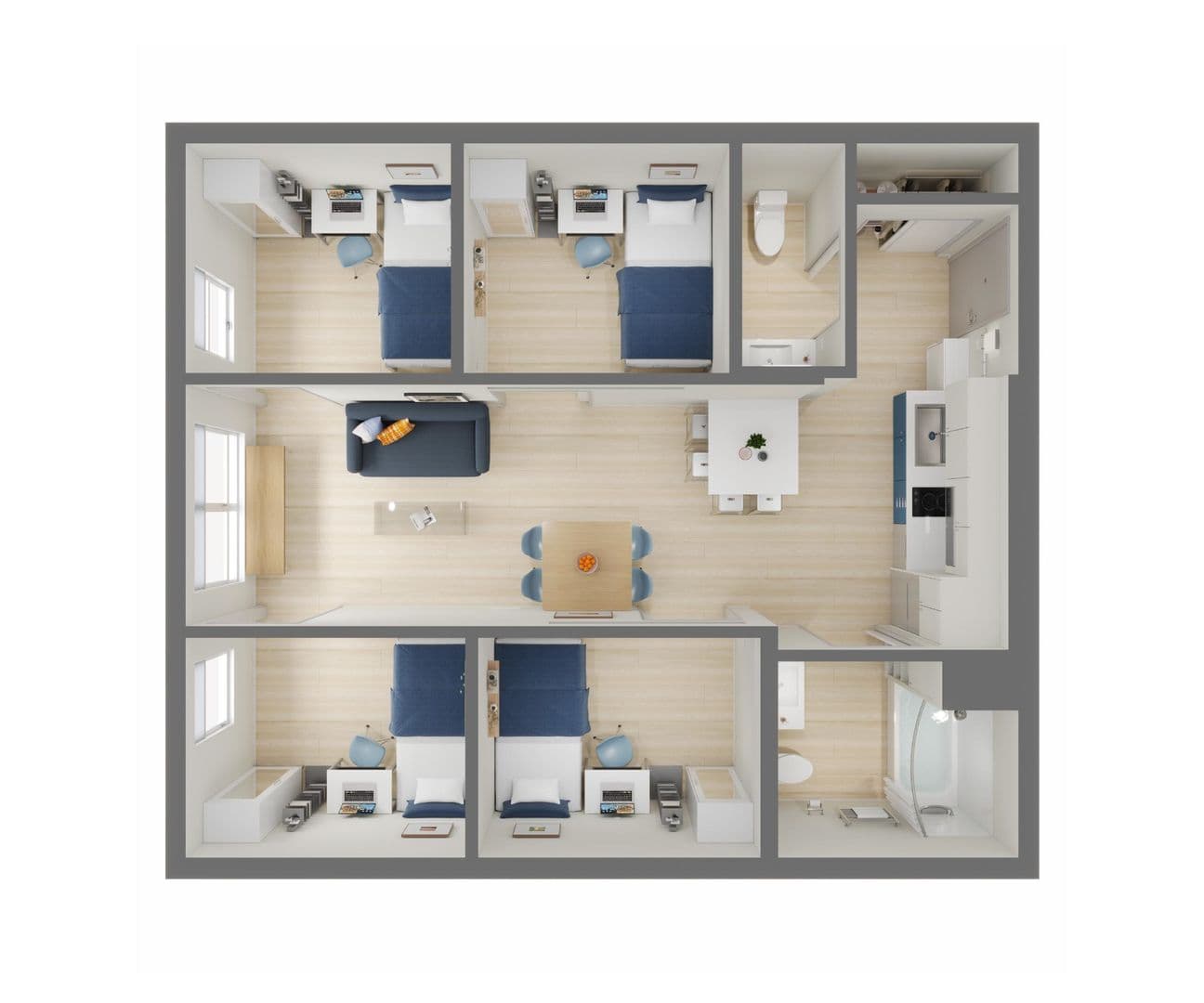Berkeley Apartment: 1752 Shattuck Avenue