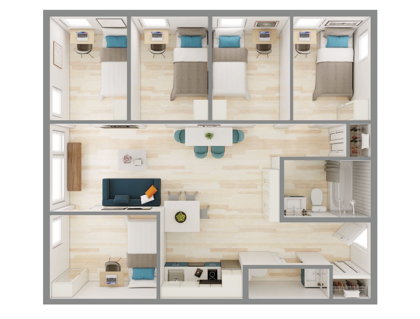 Berkeley Apartment: 2555 College Ave