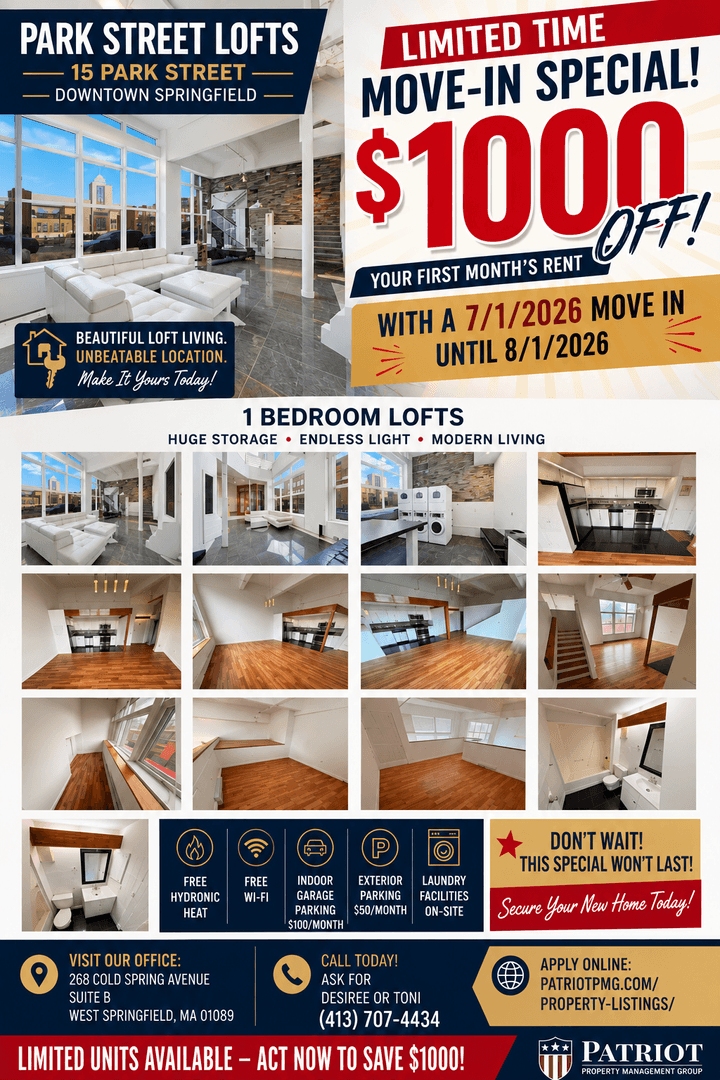 Springfield Apartment: 11-15 Park St