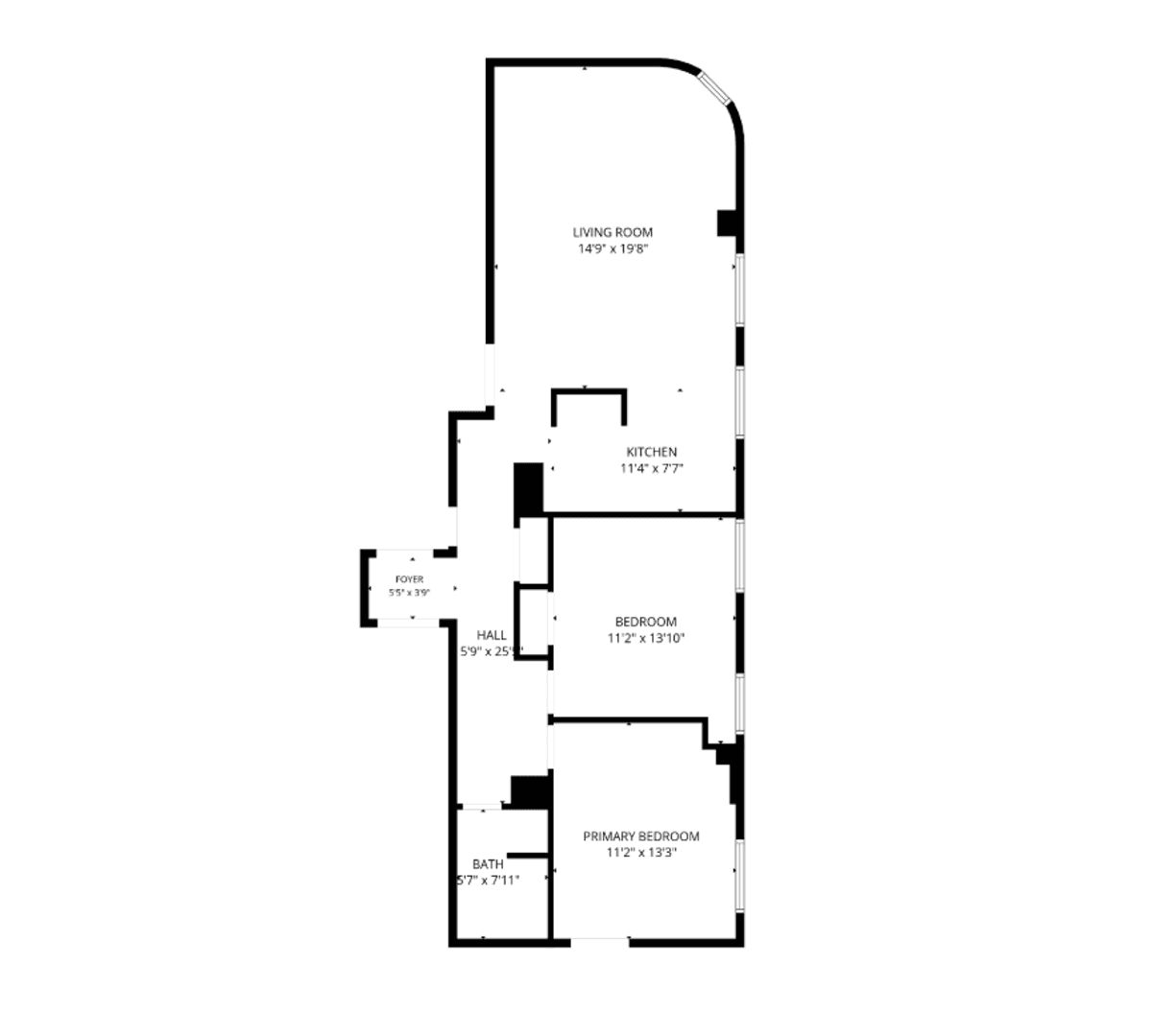 Springfield Apartment: 122 Chestnut Street