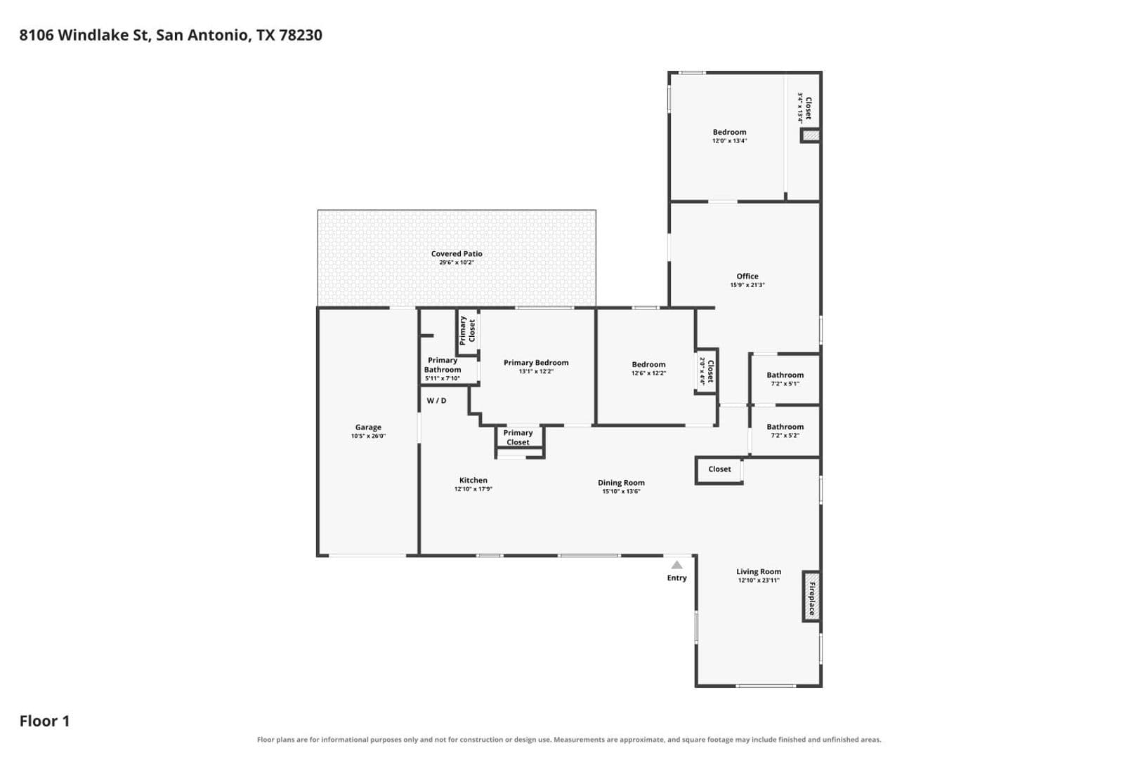 San Antonio House: 8106 Windlake St