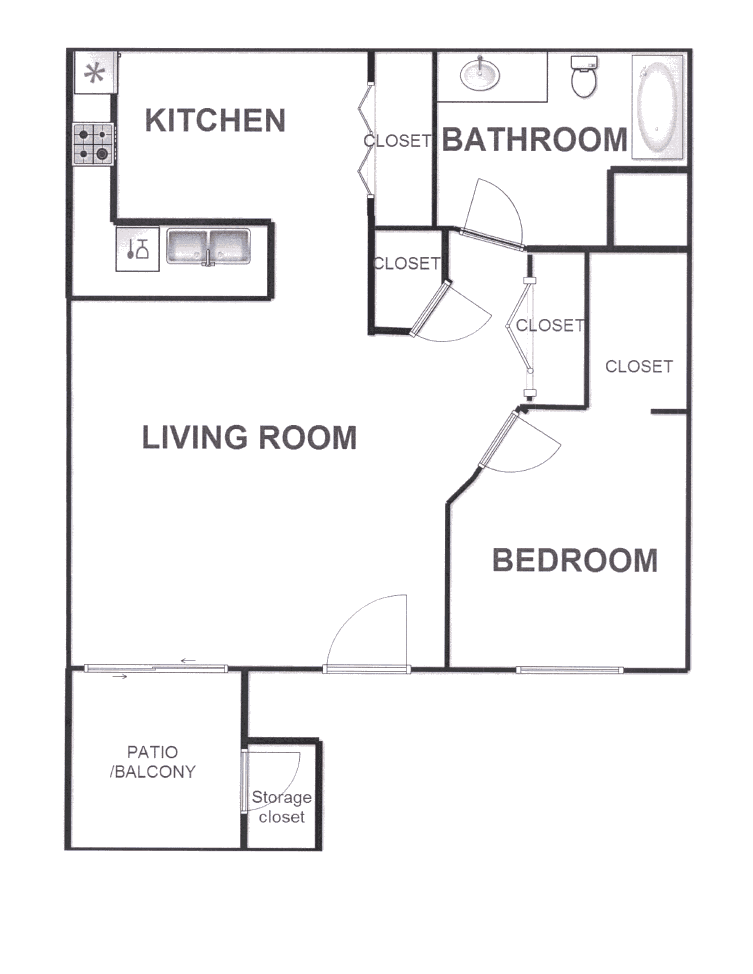 Ellensburg Apartment: 1001 S. Chestnut St