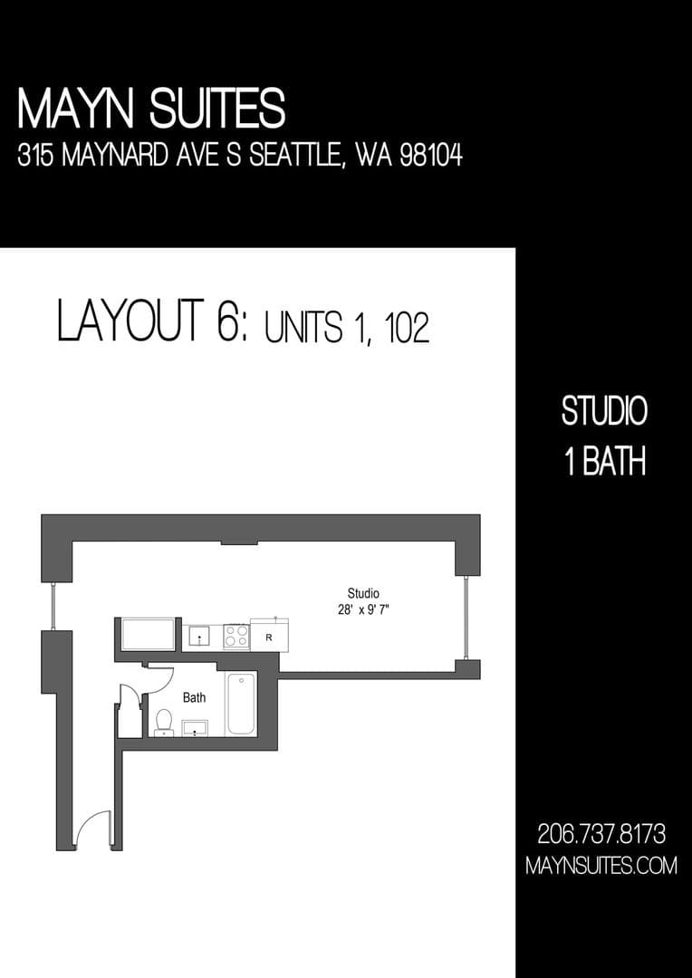 Seattle Apartment: 315 Maynard Ave S