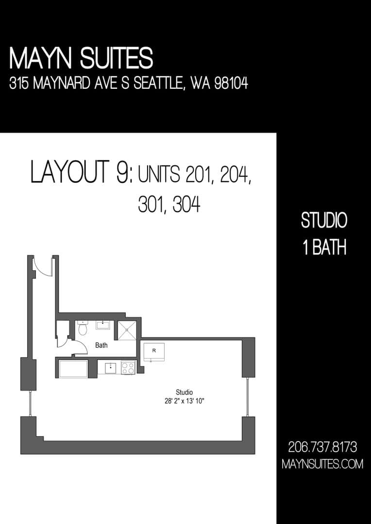 Seattle Apartment: 315 Maynard Ave S