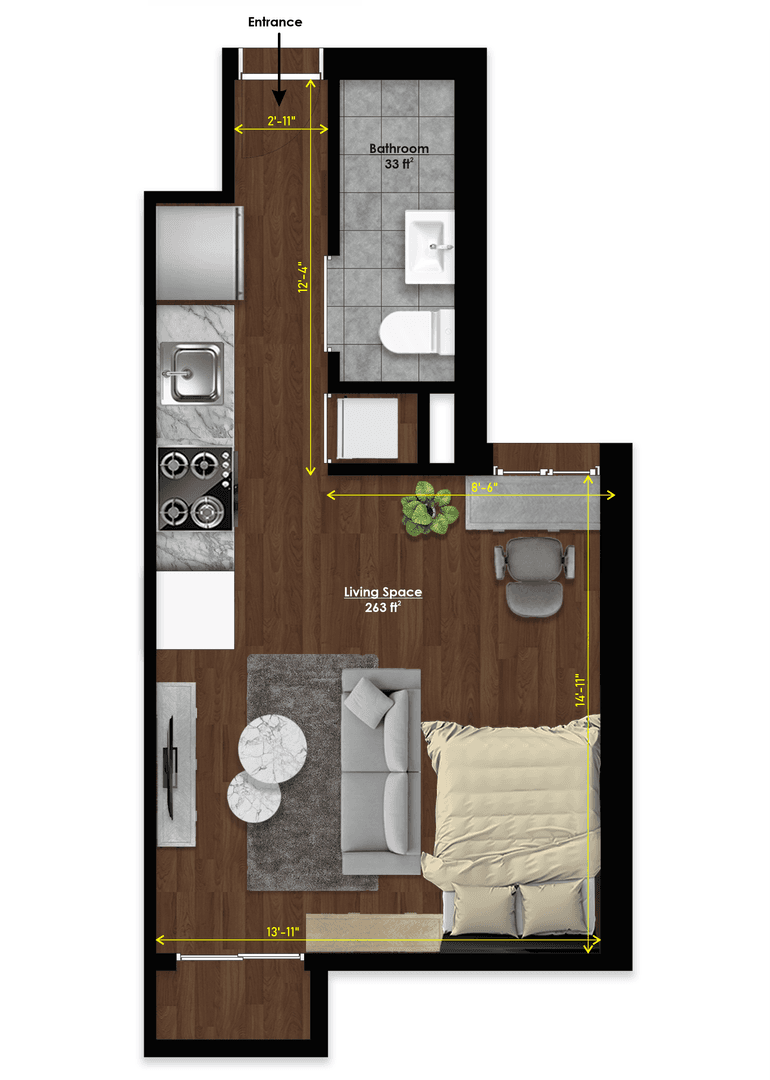 Philadelphia Apartment: 623 South street 2R
