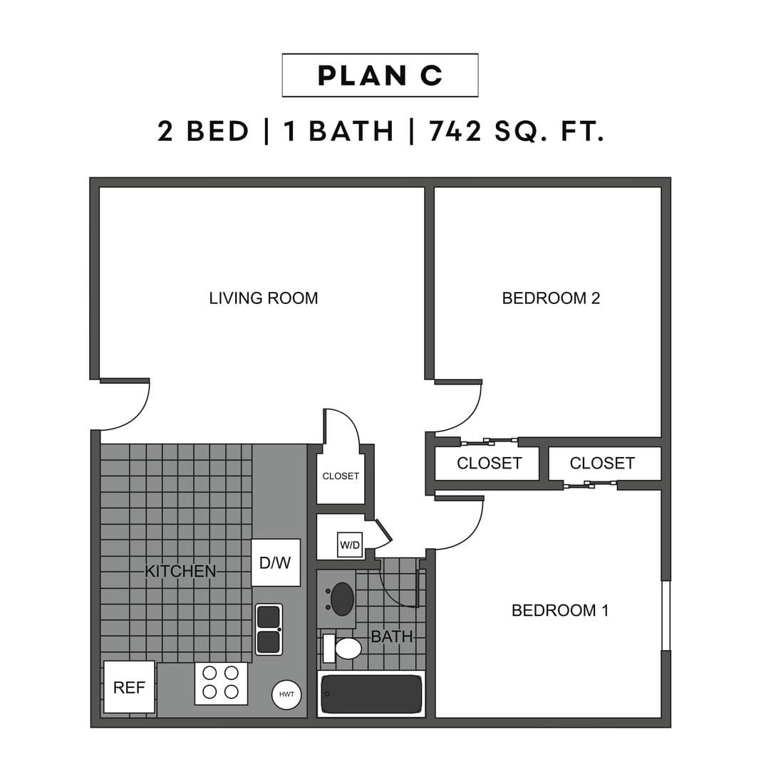 Phoenix Apartment: 2130 West Indian School Road