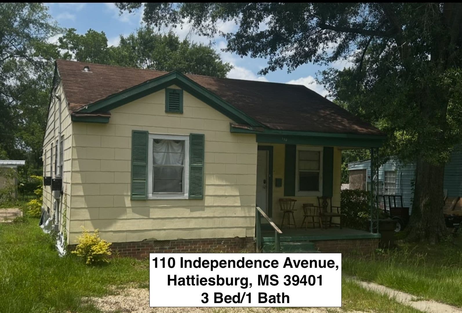 Hattiesburg House: 110 Independence Ave