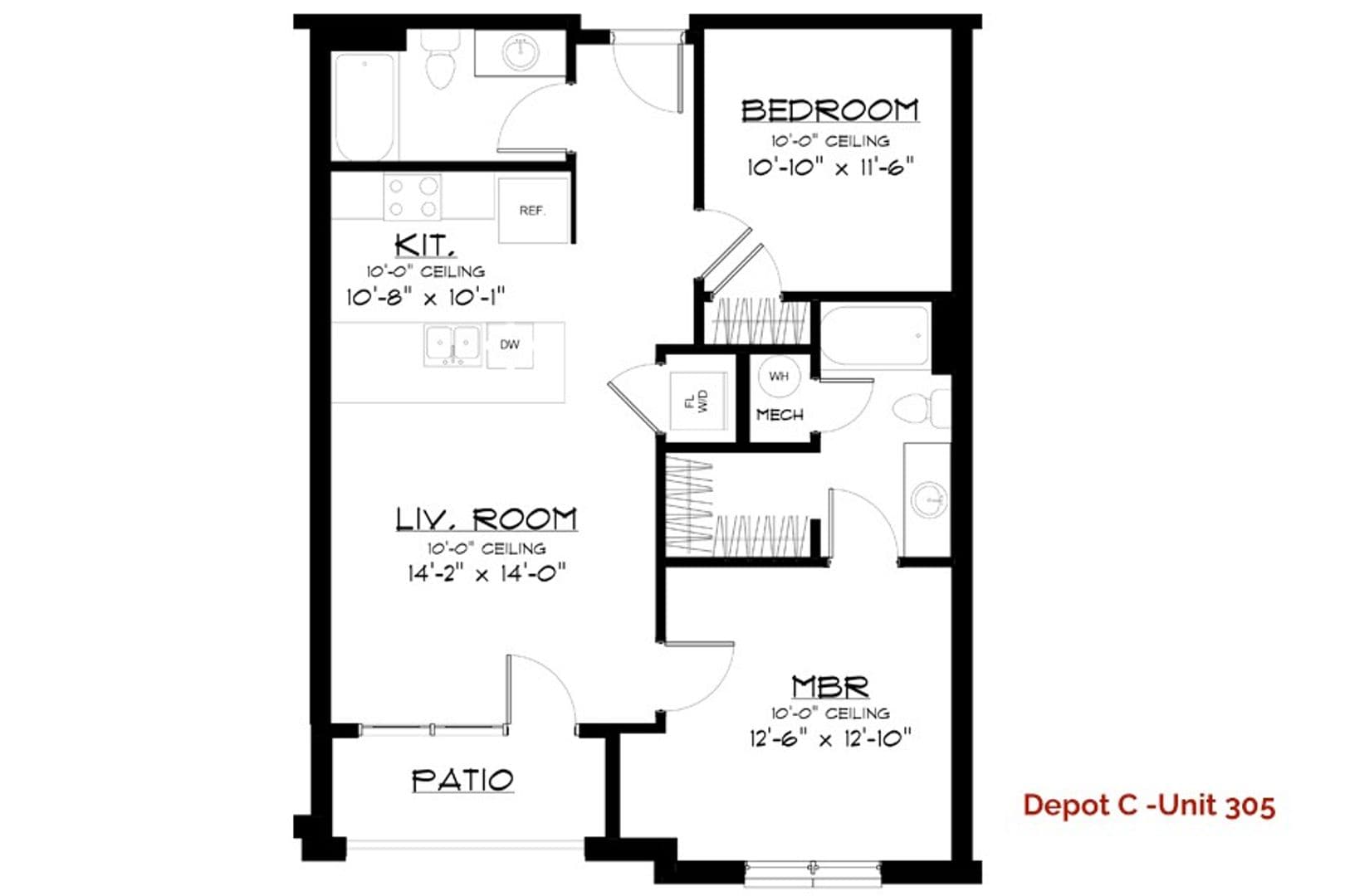 Cedar Rapids Apartment: 1120 Depot Lane SE