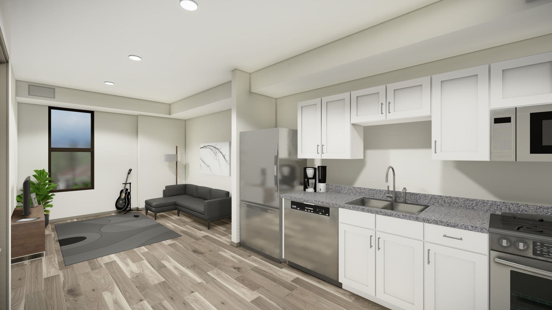 Marshall Apartment: 103 W Lyon Street