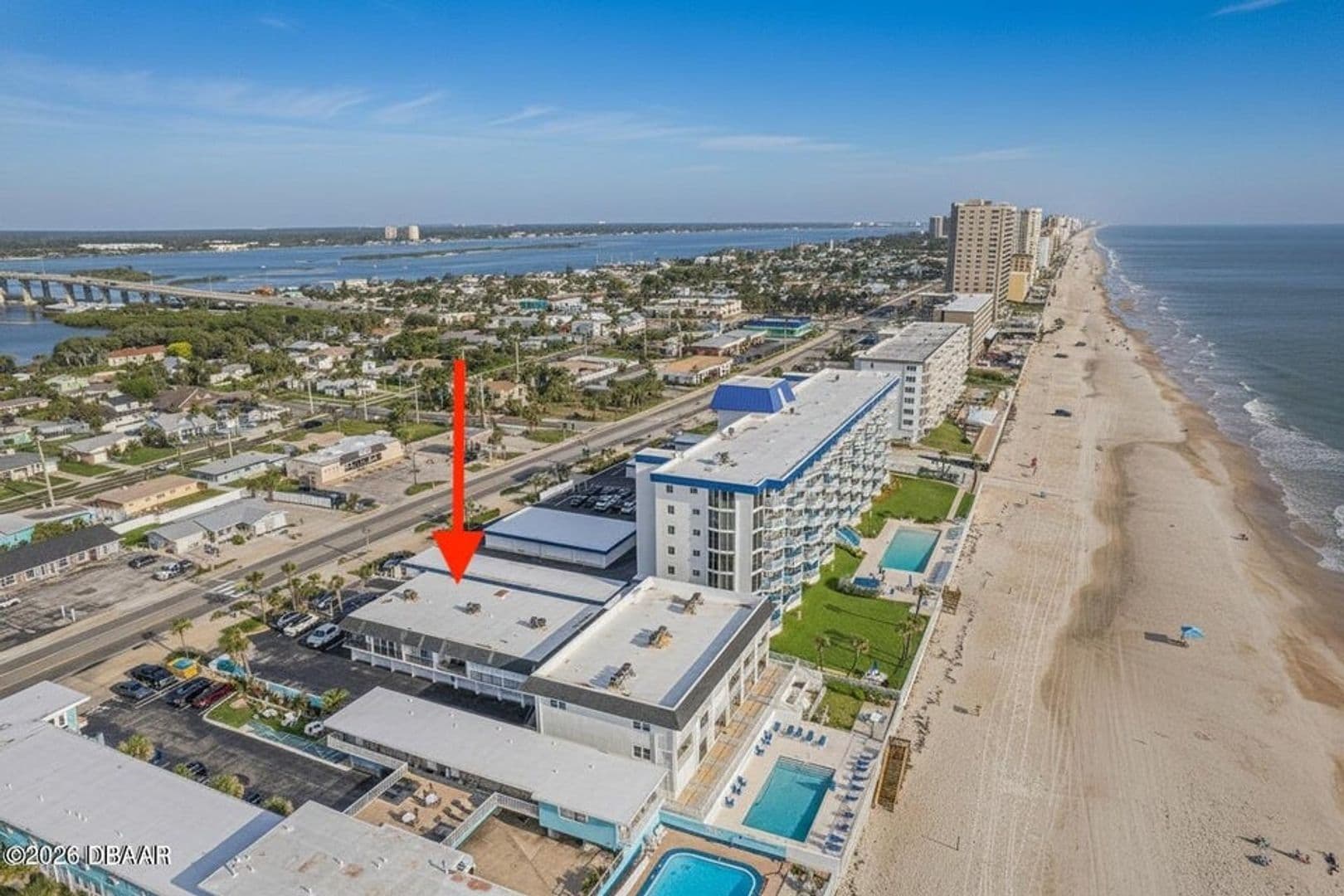 Daytona Beach Condo: 3615 S Atlantic Ave, 211