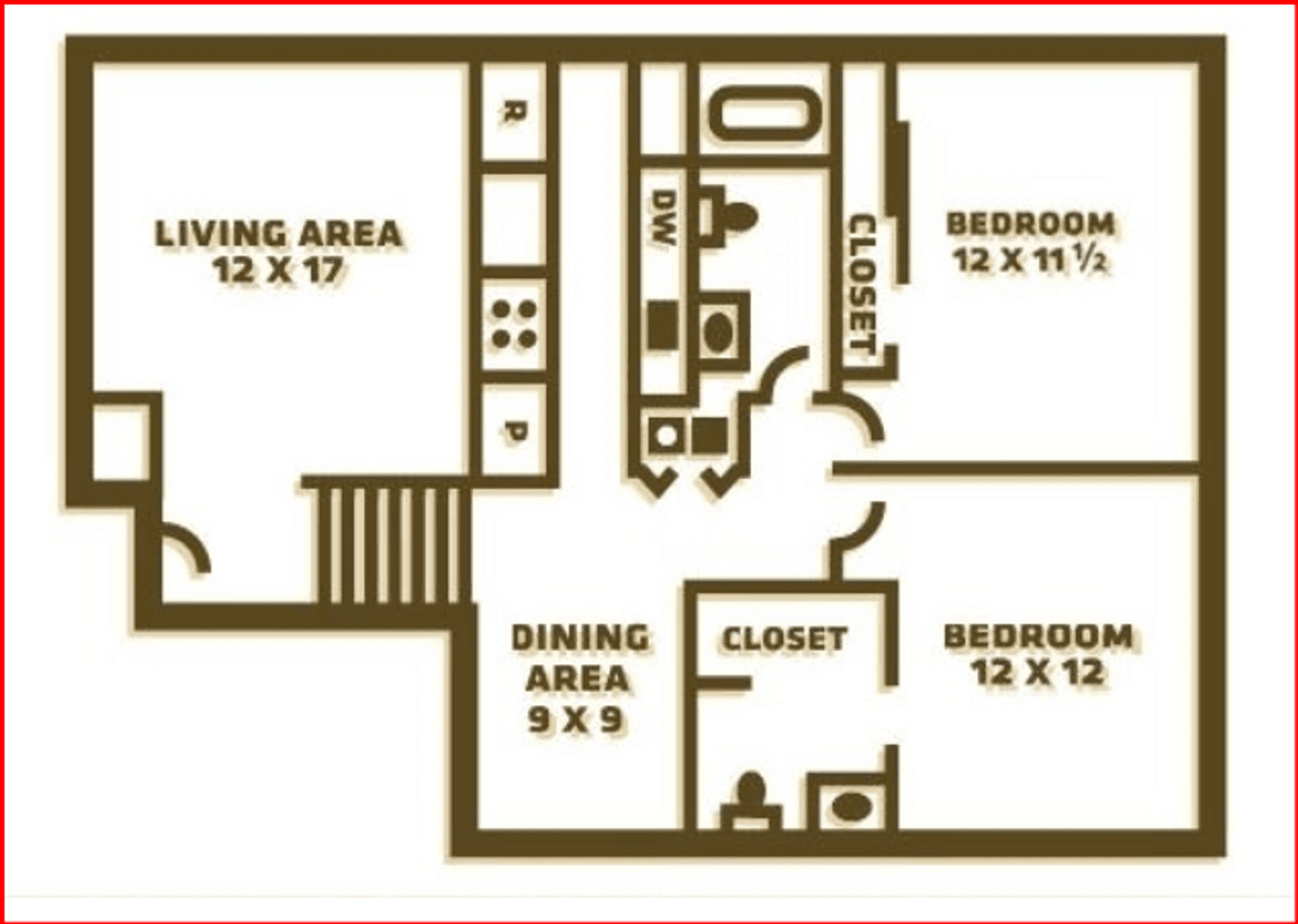 Wichita Apartment: 734 N. Ridge Rd.