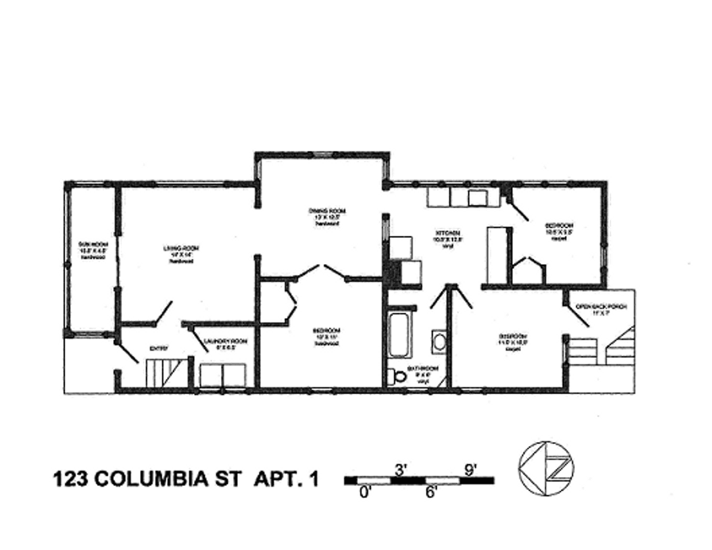 Ithaca Apartment: 123 Columbia Street